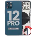 Back Housing W/ Small Parts For iPhone 12 Pro (US Version) (Aftermarket Plus) (Pacific Blue)