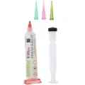 Tacky Flux Paste 10cc Syringe Water-Washable (LF-4300 / 16040) (Amtech)