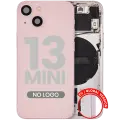 Back Housing W/ Small Parts For iPhone 13 Mini (EU / Global Version) (Aftermarket Plus) (Pink)