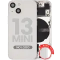 Back Housing W/ Small Parts For iPhone 13 Mini (EU / Global Version) (Aftermarket Plus) (Starlight)