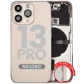 Back Housing W/ Small Parts For iPhone 13 Pro (EU / Global Version) (Aftermarket Plus) (Gold)