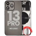 Back Housing W/ Small Parts For iPhone 13 Pro (EU / Global Version) (Aftermarket Plus) (Graphite)