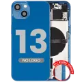 Back Housing W/ Small Parts For iPhone 13 (EU / Global Version) (Aftermarket Plus) (Blue)
