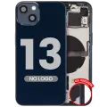 Back Housing W/ Small Parts For iPhone 13 (US Version) (Aftermarket Plus) (Midnight)