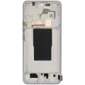 OLED Assembly With Frame For Xiaomi 12T / 12T Pro / Redmi K50 Ultra (Refurbished) (Silver)