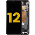 OLED Assembly With Frame For Xiaomi 12 (Refurbished) (Gray)