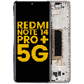 OLED Assembly With Frame For Xiaomi Redmi Note 14 Pro+ 5G (Refurbished) (Frost Blue)