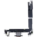 Charging Port Flex Cable With Board For iPhone 16 Plus (Genuine OEM) (Black)