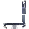 Charging Port Flex Cable With Board For iPhone 16 Plus (Genuine OEM) (White)
