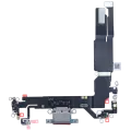 Charging Port Flex Cable With Board For iPhone 16 (EU / UK / CA) (Genuine OEM) (Teal)