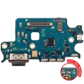 Charging Port Board With Sim Card Reader For Samsung Galaxy S22 5G (S9010) (Dual Sim Version) (Premium)