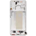 OLED Assembly With Frame For Xiaomi Poco F6 Pro / Redmi K70 / K70 Pro (Refurbished) (White)