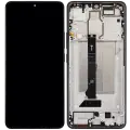 OLED Assembly With Frame For Xiaomi Redmi Turbo 3 / Xiaomi Poco F6 (Refurbished) (Black)