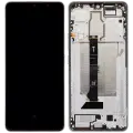 OLED Assembly With Frame For Xiaomi Redmi Turbo 3 / Xiaomi Poco F6 (Refurbished) (Titanium color)