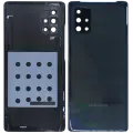 Back Cover Glass With Camera Lens Samsung Galaxy A71 5G (A716V / 2020) (Service Pack) (Prism Cube Black)