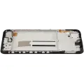 OLED Assembly With Frame For Xiaomi Redmi Note 12S (Refurbished)(Black)