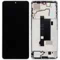 OLED Assembly With Frame For Xiaomi Poco X6 (Refurbished) (White)