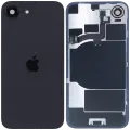 Back Glass w/ MagSafe Magnet & NFC & Flashlight Flex For iPhone 16e (Service Pack) (Black)