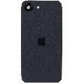 Back Glass w/ MagSafe Magnet & NFC & Flashlight Flex For iPhone 16e (Service Pack) (Black)
