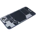 Back Glass w/ MagSafe Magnet & NFC & Flashlight Flex For iPhone 16e (Service Pack) (Black)