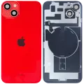 Back Glass w/ MagSafe Magnet & NFC & Flashlight Flex For iPhone 14 Plus (Service Pack) (Red)