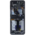 Inner OLED Assembly With Frame For Samsung Galaxy Z Flip 5 5G (US & International) (Service Pack) (Gray)