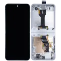 Inner OLED Assembly With Frame For Samsung Galaxy Z Flip 7 FE 5G (Service Pack) (White)