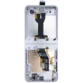 Inner OLED Assembly With Frame For Samsung Galaxy Z Flip 7 FE 5G (Service Pack) (White)