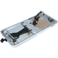 Inner OLED Assembly With Frame For Samsung Galaxy Z Flip 7 FE 5G (Service Pack) (White)