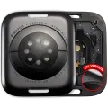 Back Cover Assembly For Watch Series 9 (41mm) (LET Version) (Aluminum / Space Black)