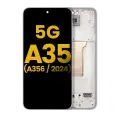 OLED Assembly With Frame For Samsung Galaxy A35 5G (A356 / 2024) (Refurbished) (Lilac)