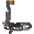 Charging Port Flex Cable For iPhone 12 (Aftermarket Plus) (Purple)