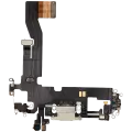 Charging Port Flex Cable For iPhone 12 (Premium) (White)