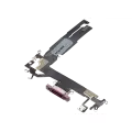 Charging Port Flex Cable For iPhone 16 (Aftermarket Plus) (Pink)