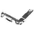 Charging Port Flex Cable For iPhone 16 (Aftermarket Plus) (Teal)