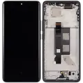 OLED Assembly With Frame For Xiaomi Redmi Note 14 Pro 5G / Xiaomi Poco X7 (Refurbished) (Midnight Black)
