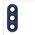 Back Camera Lens With Bezel Ring For Samsung Galaxy Z Fold 7 (F966) (Blue Shadow)