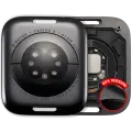 Back Cover Assembly For Watch Series 8 (41mm) (GPS Version) (Aluminum / Space Black)