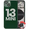 Back Housing W/ Charging Port Flex & Small Parts  For iPhone 13 Mini (US Version) (Used OEM Pull: Grade B) (Green)