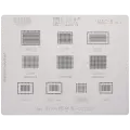 WiFi Stencil For MacBook (A1989 / A1990 / A2159 / A1706 / A1534, 2015-2016 / A1932) (MAC 8)