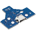 USB Charging Port Board With 14-Pin Flex Cable for PlayStation 4 Controllers (Version 1: JDS-001) 
