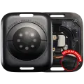 Back Cover Assembly For Watch Series 7 (41mm) (LET Version) (Stainless / Space Black)