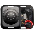 Back Cover Assembly For Watch Series 7 (41mm) (LET Version) (Titanium / Space Black)