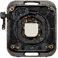 Back Cover Assembly For Watch Series SE 1st (40MM) (LET Version) (Aluminum / Space Black)