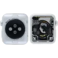 Housing Assembly Compatible For Watch Series 1 (38MM) (Used OEM Pull: Grade A) (Cellular Version) (Aluminum / Silver)