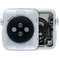 Housing Assembly Compatible For Watch Series 1 (38MM) (Used OEM Pull: Grade A) (Cellular Version) (Aluminum / Silver)