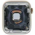 Housing Assembly Compatible For Watch Series 4 (44MM) (Used OEM Pull: Grade A) (Stainless / Gold)