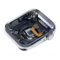 Housing Assembly Compatible For Watch Series 6 (40MM) (Used OEM Pull: Grade A) (Stainless / Silver)