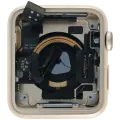 Housing Assembly Compatible For Watch Series 1 (42MM) (Used OEM Pull: Grade A) (Cellular Version) (Aluminum / Gold)