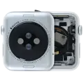 Housing Assembly Compatible For Watch Series 1 (42MM) (Used OEM Pull: Grade A) (Cellular Version) (Aluminum / Silver)